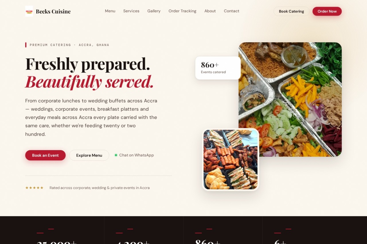 Becks Cuisine screenshot