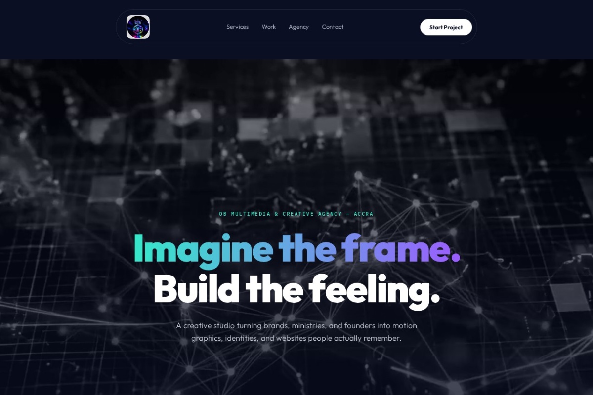 Ob Multimedia — Agency Site screenshot